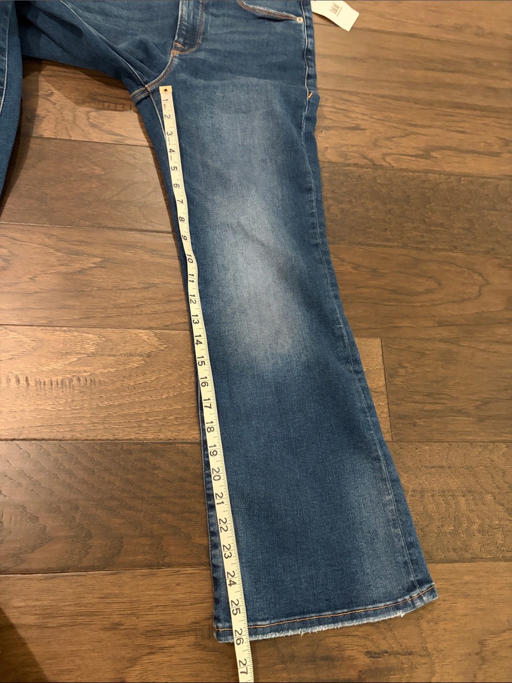 New With Tags Good American Always Fits Good Legs Crop Mini Boot - Picture 11 of 12